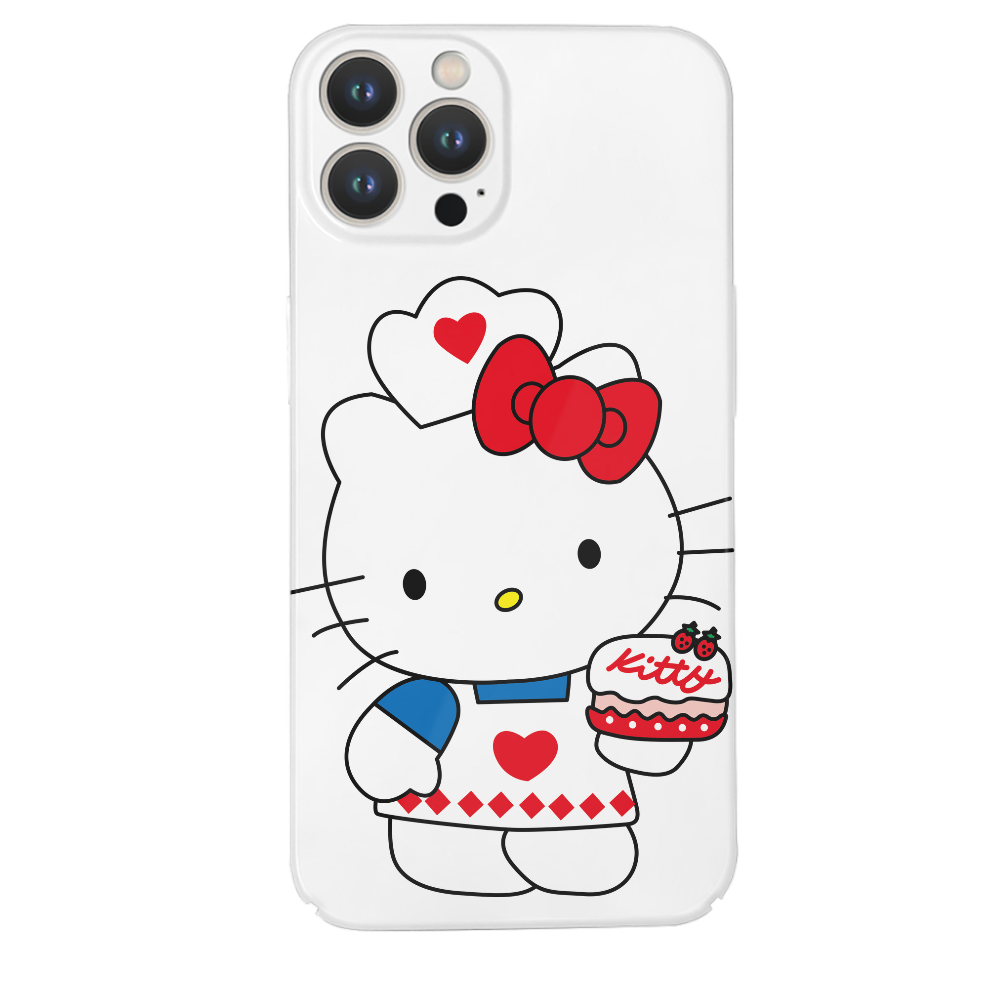 （画像用） Hello Kitty ハローキティ 【iPhone 14シリーズ対応】ハードケース